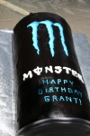 monster energy drink cake